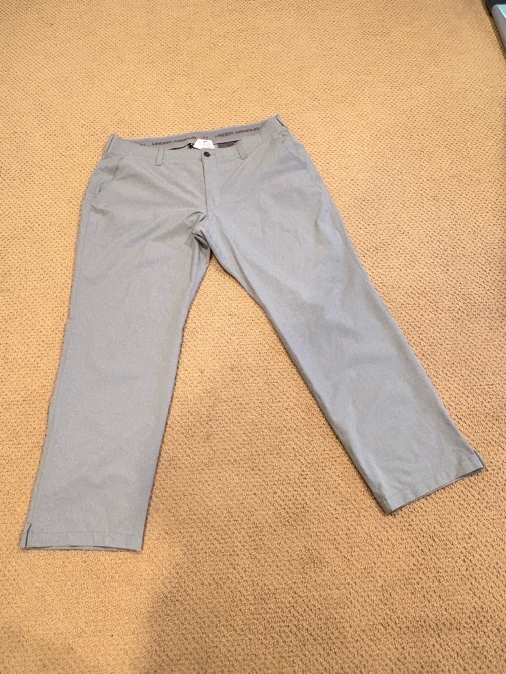 Under Armour Men's Light Gray Performance Chinos